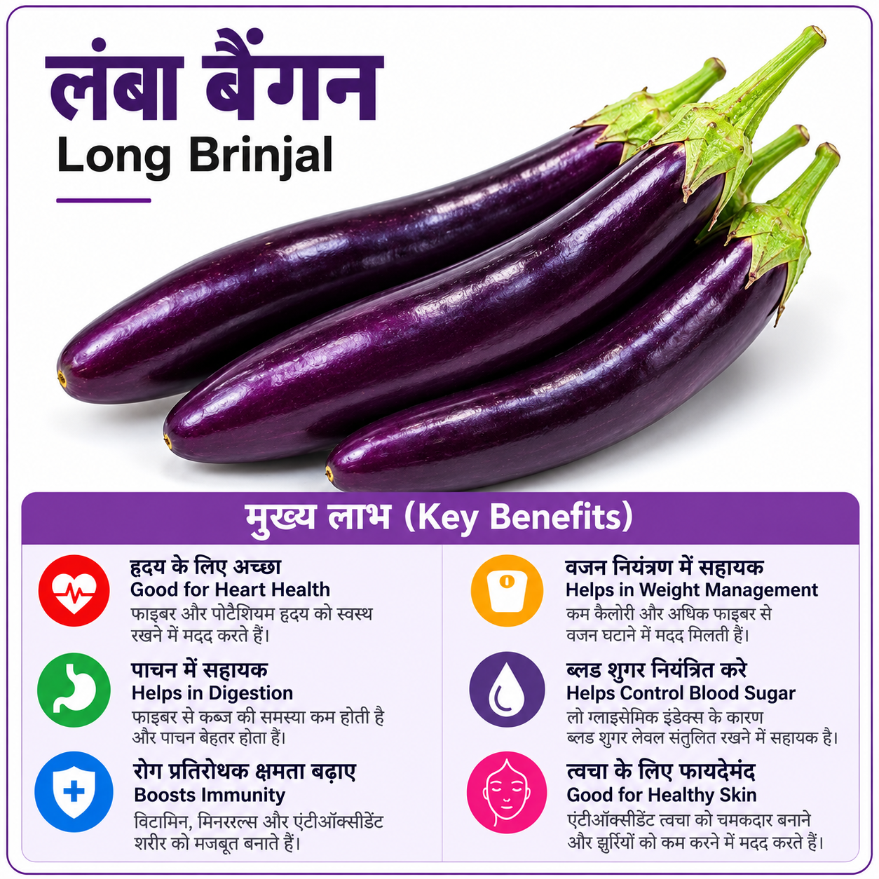 Brinjal (बैंगन)